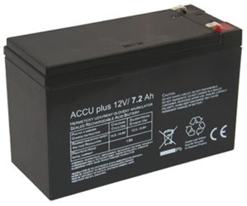 Accu Plus 12V/7,2Ah DEEP bezúdržbový olověný akumulátor