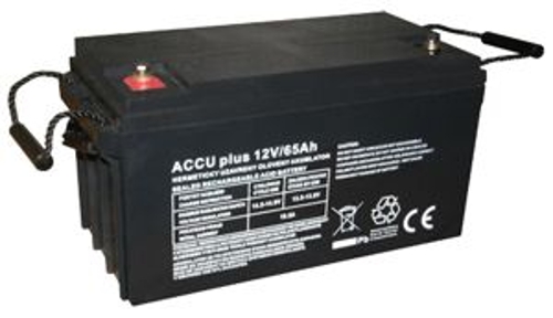 Accu Plus 12V/65Ah DEEP Bezúdržbový olověný akumulátor