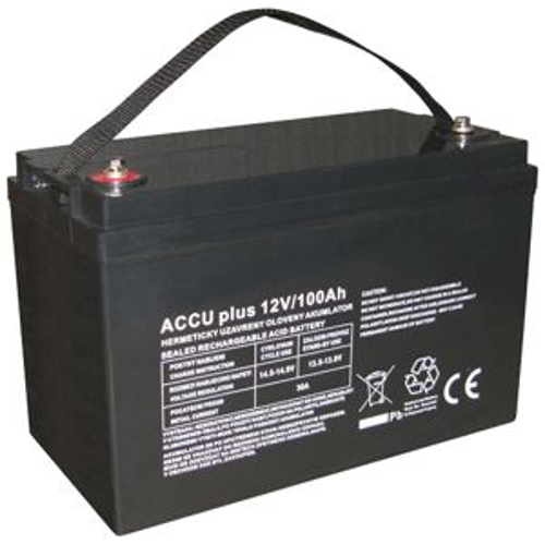 Accu Plus 12V/100Ah DEEP Bezúdržbový olověný akumulátor