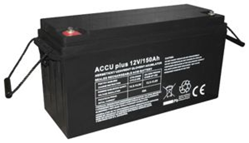 Accu Plus 12V/150Ah DEEP Bezúdržbový olověný akumulátor