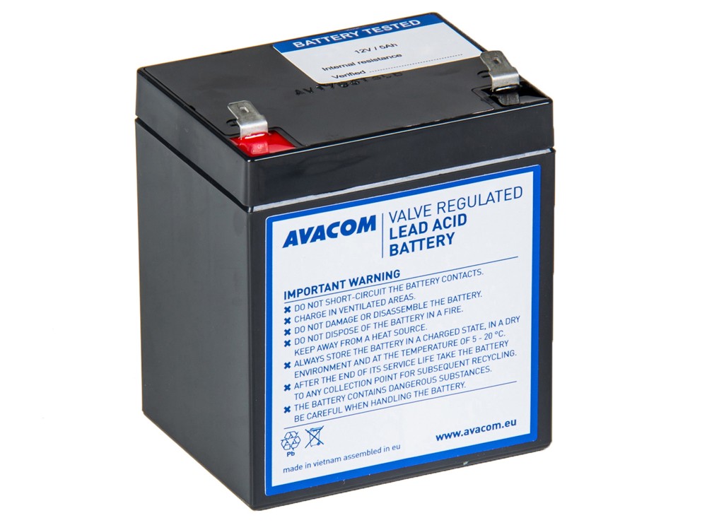 AVACOM AVA-RBP01-12050-KIT - baterie pro UPS Belkin, CyberPower, EATON, Effekta, FSP Fortron