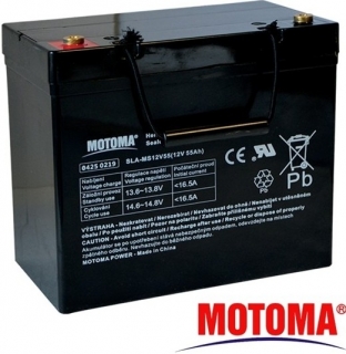 Motoma 12V/55Ah Baterie olověná pro elektromotory