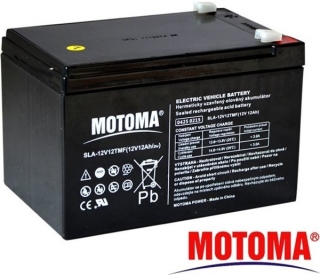 Motoma 12V/12Ah Baterie olověná pro elektromotory