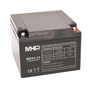 MHPower  12V/24Ah VRLA AGM akumulátor (MS24-12)