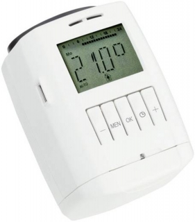 Programovatelná termostatická hlavice Euronic Sparmatic Zero, 8-28 °C