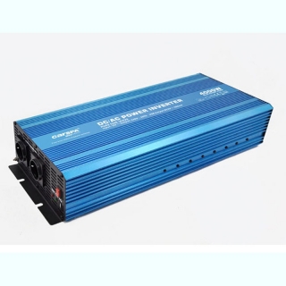 Měnič napětí Carspa P4000UR-122 12V/230V+USB 4000W, čistá sinusovka