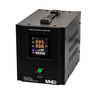 MHPower MPU-300-12, Záložní zdroj, UPS, 300W, čistý sinus, 12V