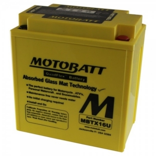 Motobatt MBTX16U  12V 19Ah 250A