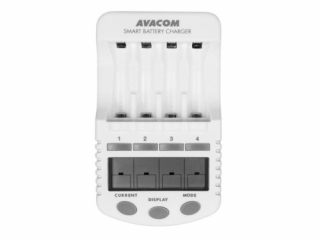 AVACOM JVL-505 Inteligentní nabíječka baterií (AA, AAA)