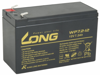 LONG baterie 12V 7,2Ah F2 (WP7.2-12)
