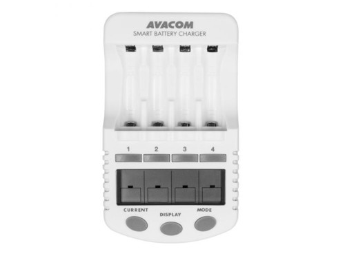 AVACOM JVL-505 Inteligentní nabíječka baterií (AA, AAA)